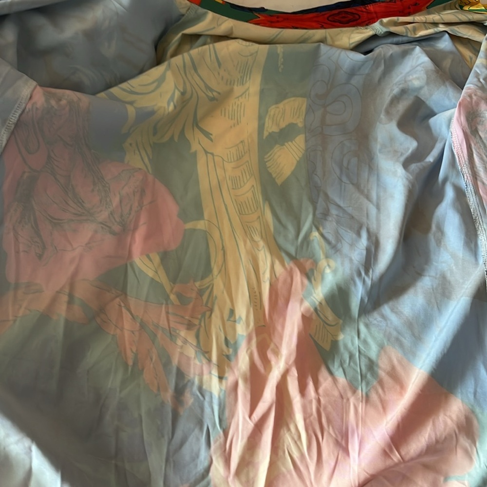 Colorful button up blouse - Picture 3 of 4
